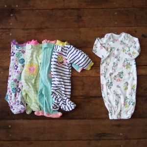 Premie Zip-up Pj Bundle